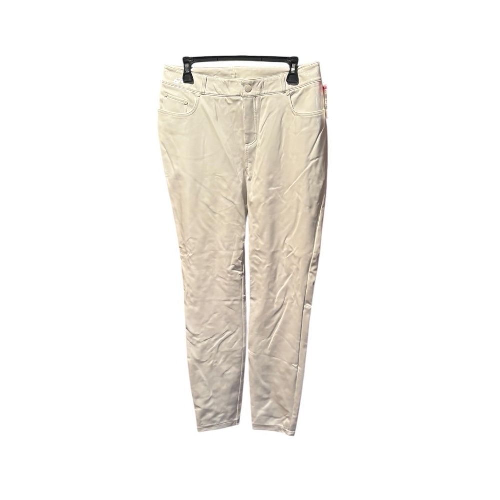 Commando Women's Pleather Five Pocket Pants in White Medium NWOT